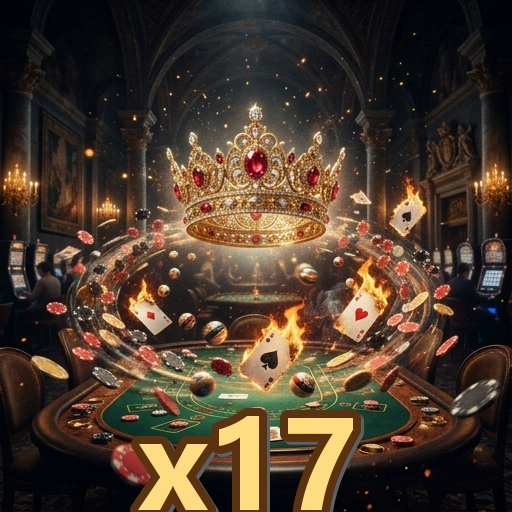 Ikon x17 untuk cara memilih permainan e-gaming